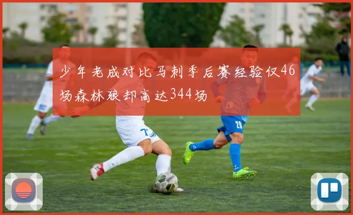 少年老成对比马刺季后赛经验仅46场森林狼却高达344场